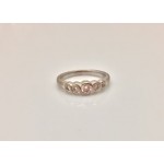 18ct 5 Stone Bezel Set Eternity Style Diamond Ring